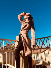 Load image into Gallery viewer, Vintage Champagne Lace Moda International Jacket