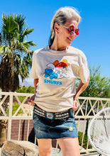 Load image into Gallery viewer, Smurfs Psychedelic Graphic Tee