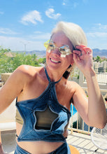 Load image into Gallery viewer, Retro Yellow Mushroom Sunglasses