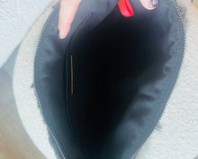 Load image into Gallery viewer, Faux Fur Chevron Clutch