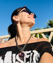 Load image into Gallery viewer, Amber Gem Statement Necklace