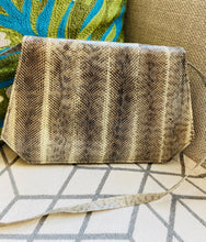 Load image into Gallery viewer, Vintage Crocodile Embossed Structured Handbag