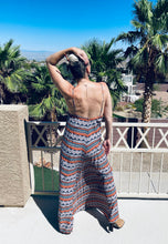 Load image into Gallery viewer, Spaghetti Strap Aztec Maxi Dress