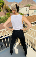 Load image into Gallery viewer, Black Suede Leggings