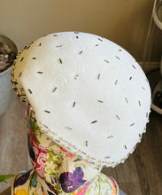 Load image into Gallery viewer, Pearl White Sequin Cap Hat