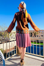 Load image into Gallery viewer, Vintage School Girl Plaid Skirt