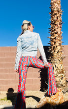 Load image into Gallery viewer, Acid Wash Denim Glam Top
