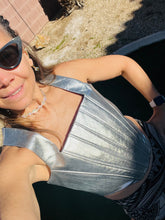 Load image into Gallery viewer, Steve Madden Chrome Bustier
