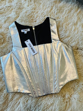 Load image into Gallery viewer, Steve Madden Chrome Bustier
