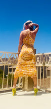 Load image into Gallery viewer, 70’s Flower Child Statement Dress
