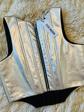 Load image into Gallery viewer, Steve Madden Chrome Bustier
