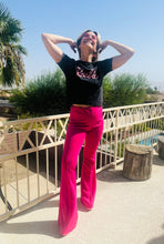 Load image into Gallery viewer, Hot Pink Flare Pant
