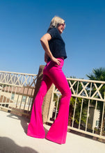 Load image into Gallery viewer, Hot Pink Flare Pant
